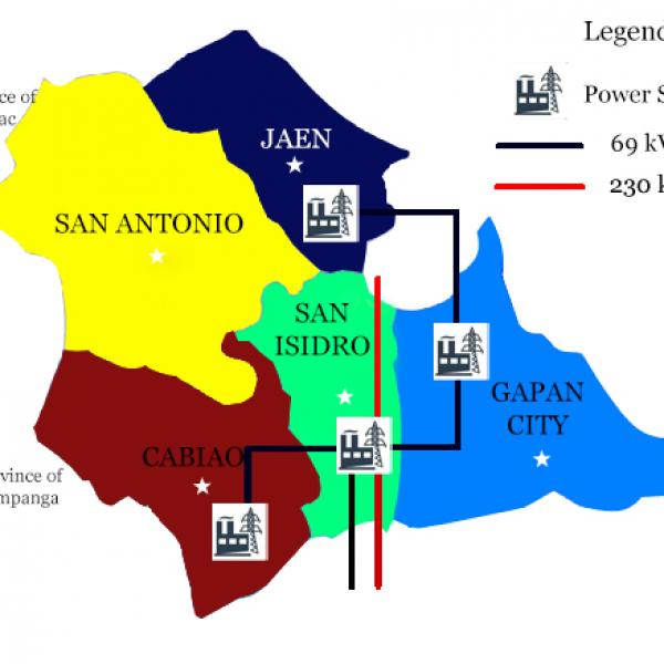 NEECO 1 Area Coverage